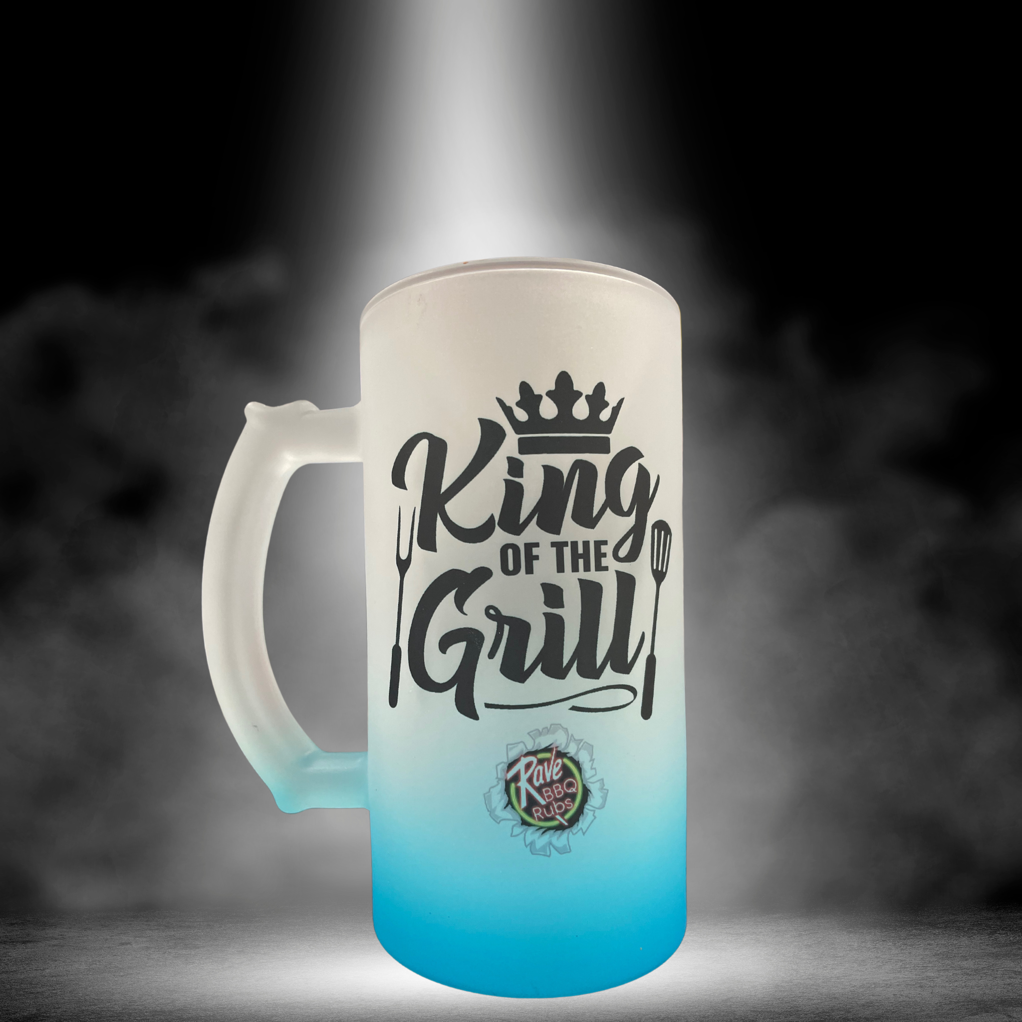King of the Grill Beer Mug