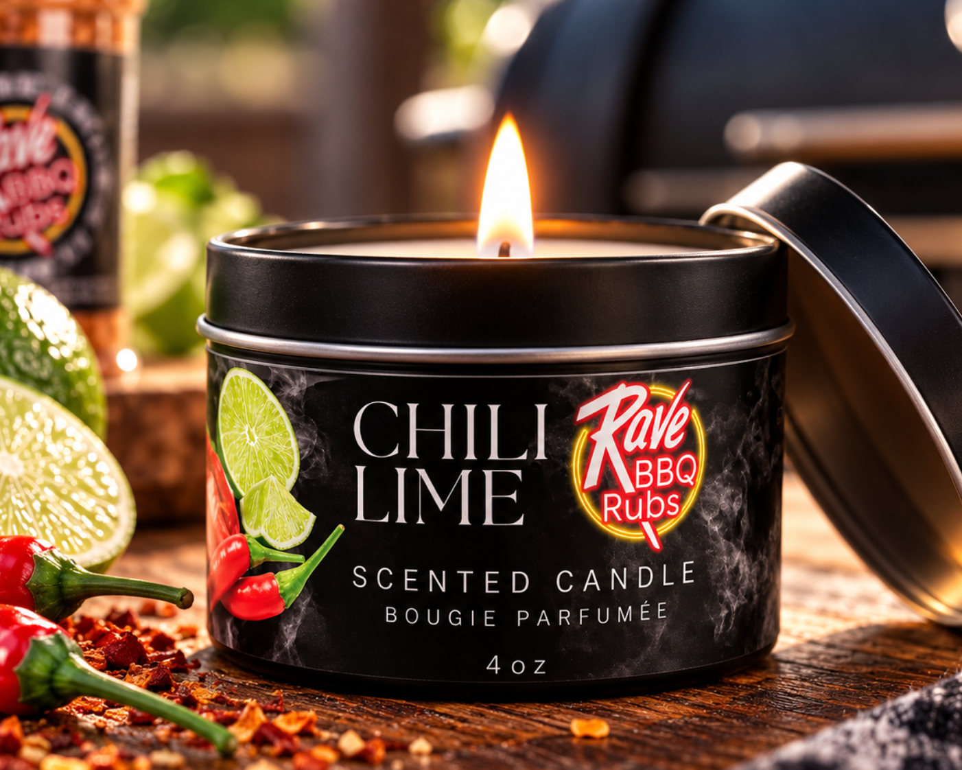 Chili Lime 4oz Scented Candle