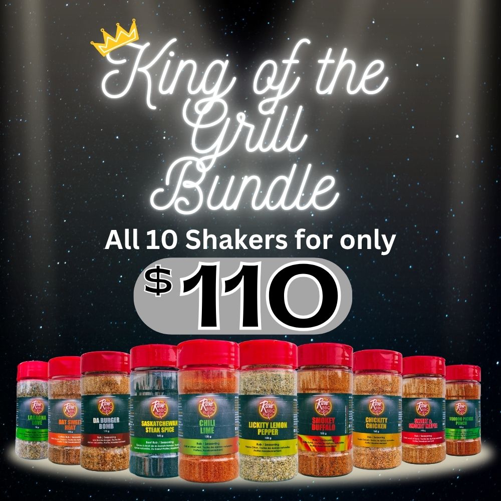 King of the Grill Shaker Bundle