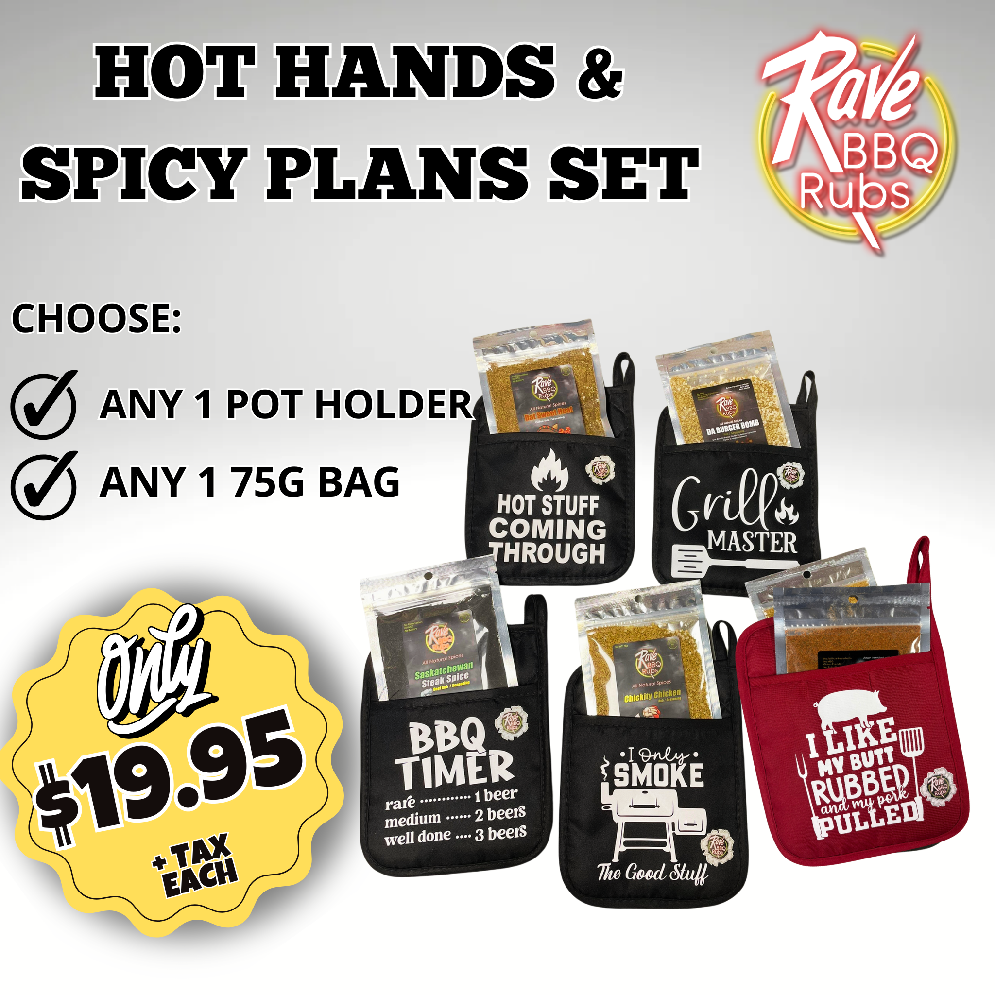 Hot Hands and Spicy Plans Bundle