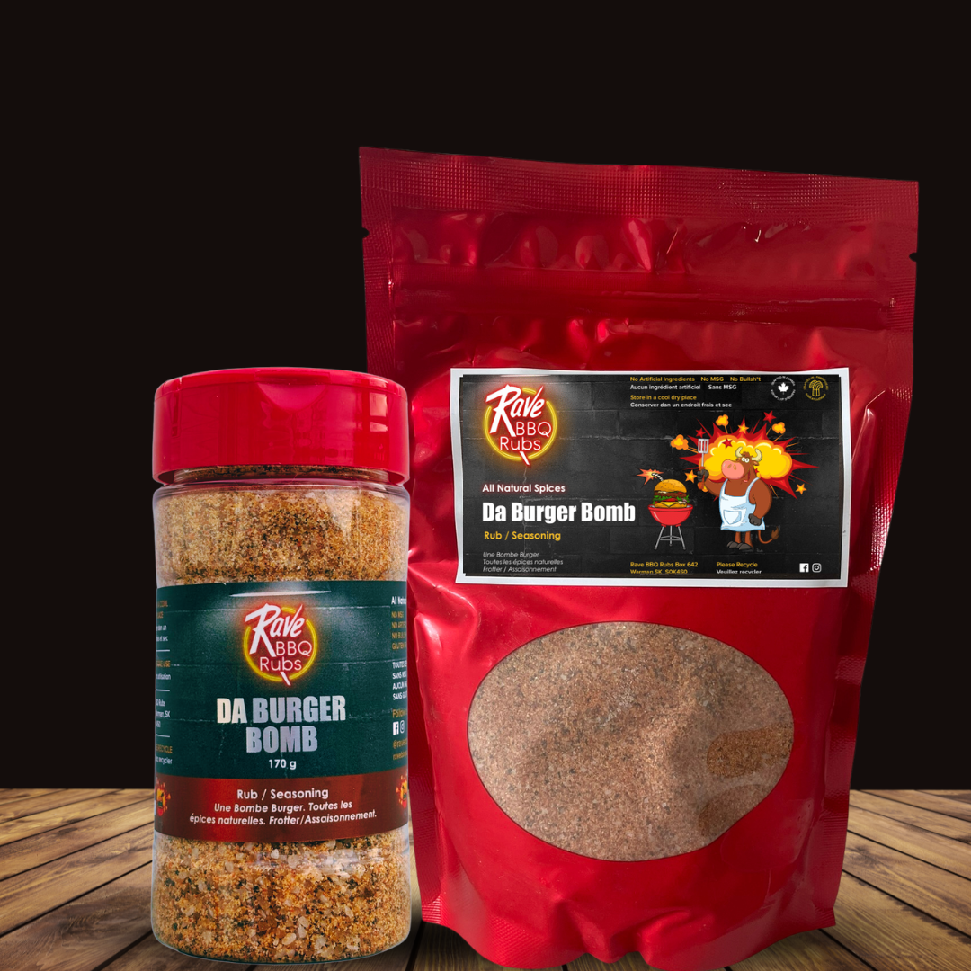 da burger bomb rub seasoning rave bbq rubs canada