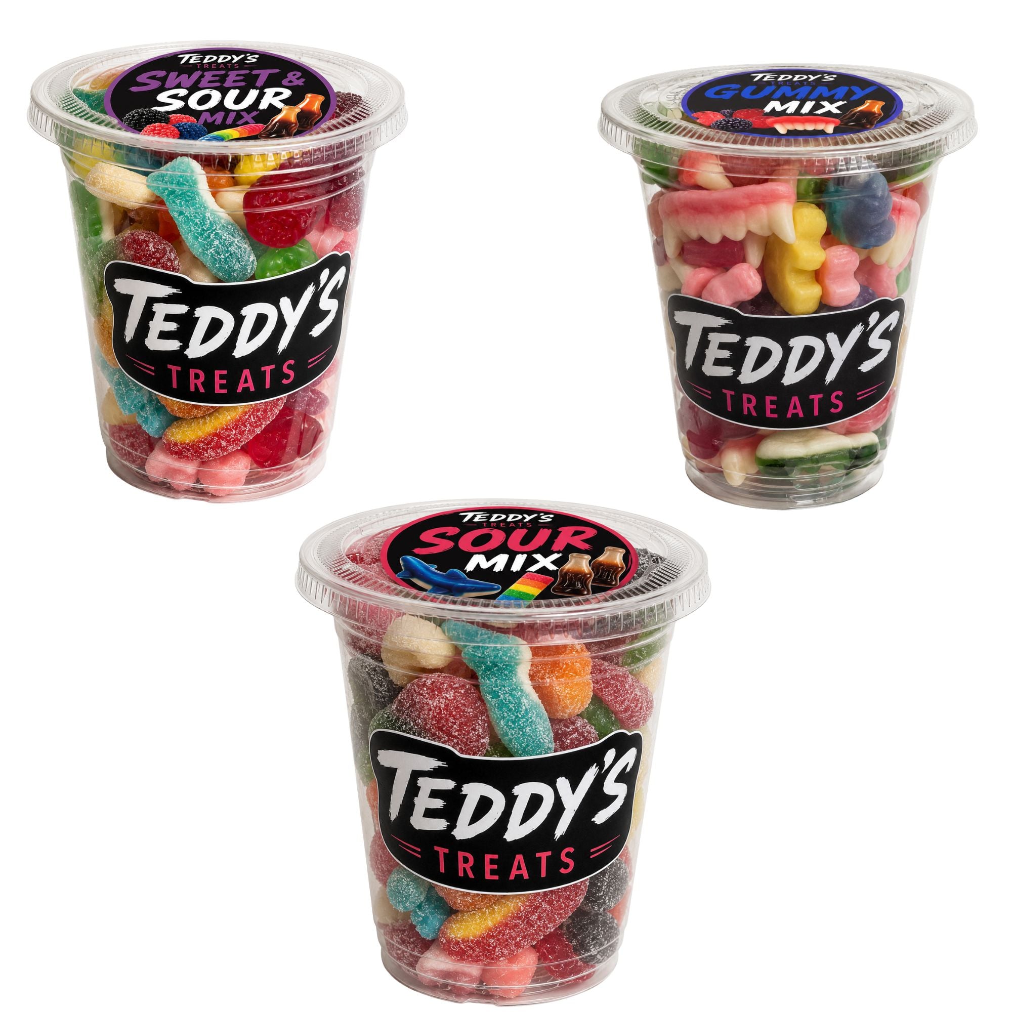 Teddy's Treats Candy Cups