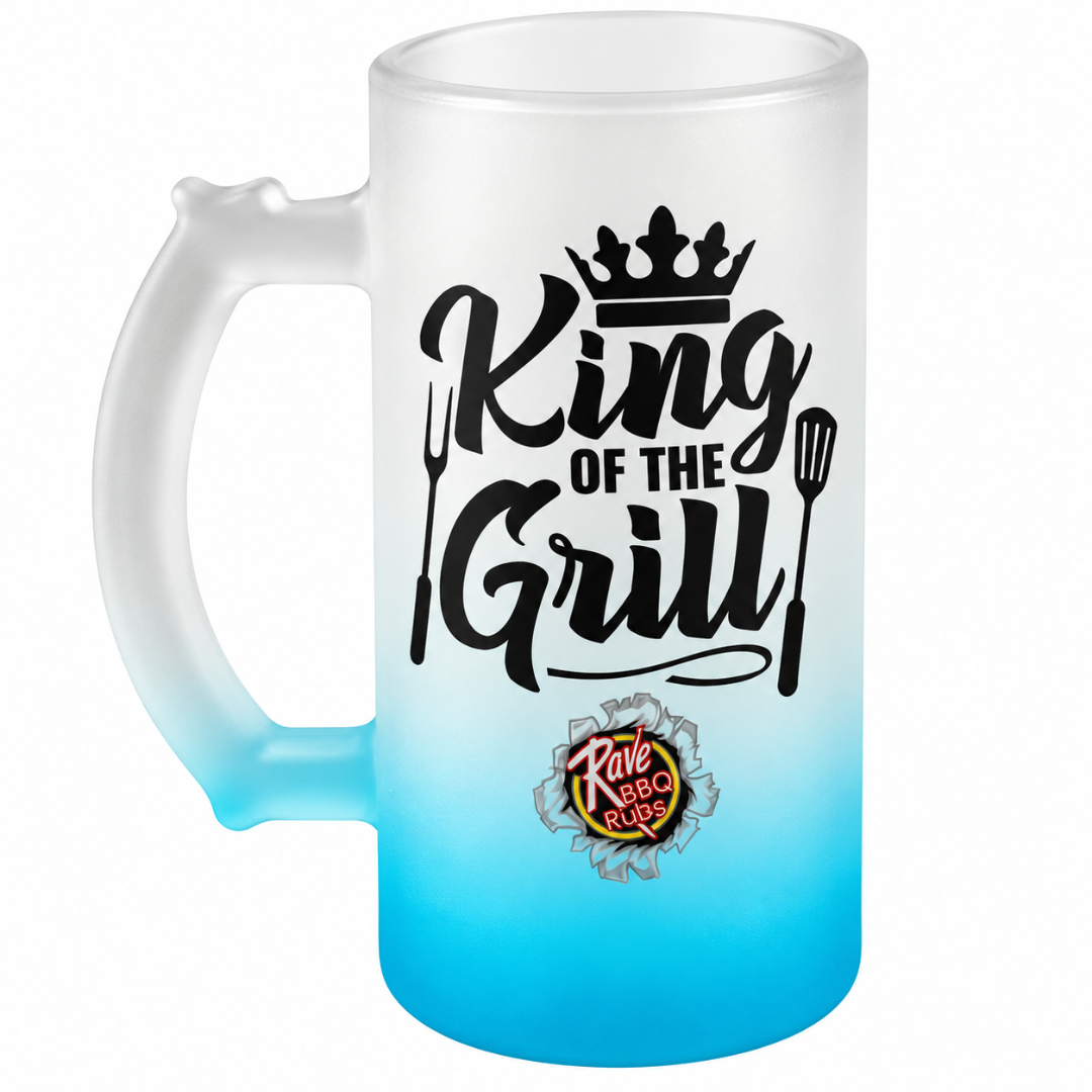 King of the Grill Beer Mug