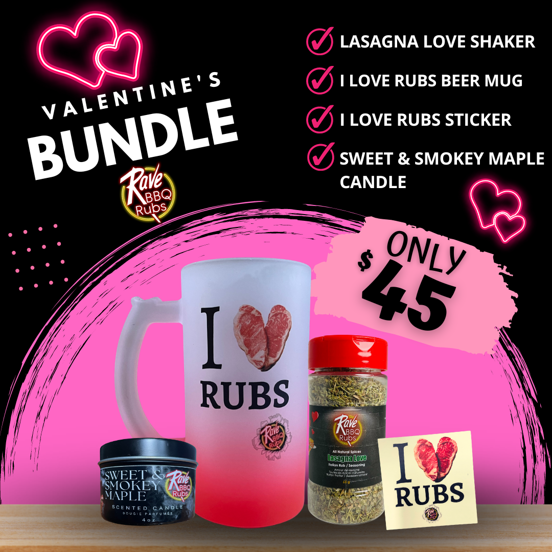 Valentine's Bundle – Rave Bbq Rubs