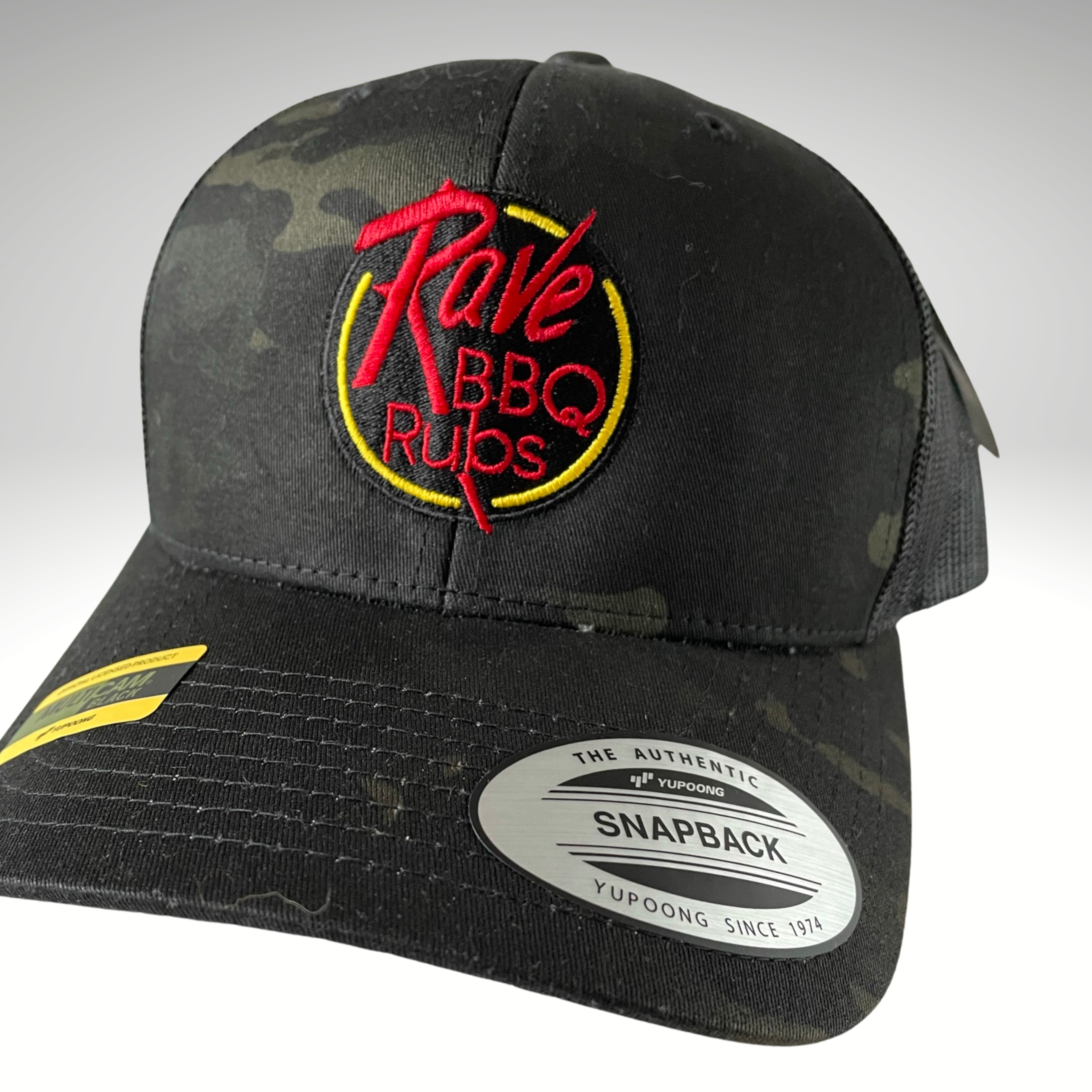 Rave BBQ Snapback Hat