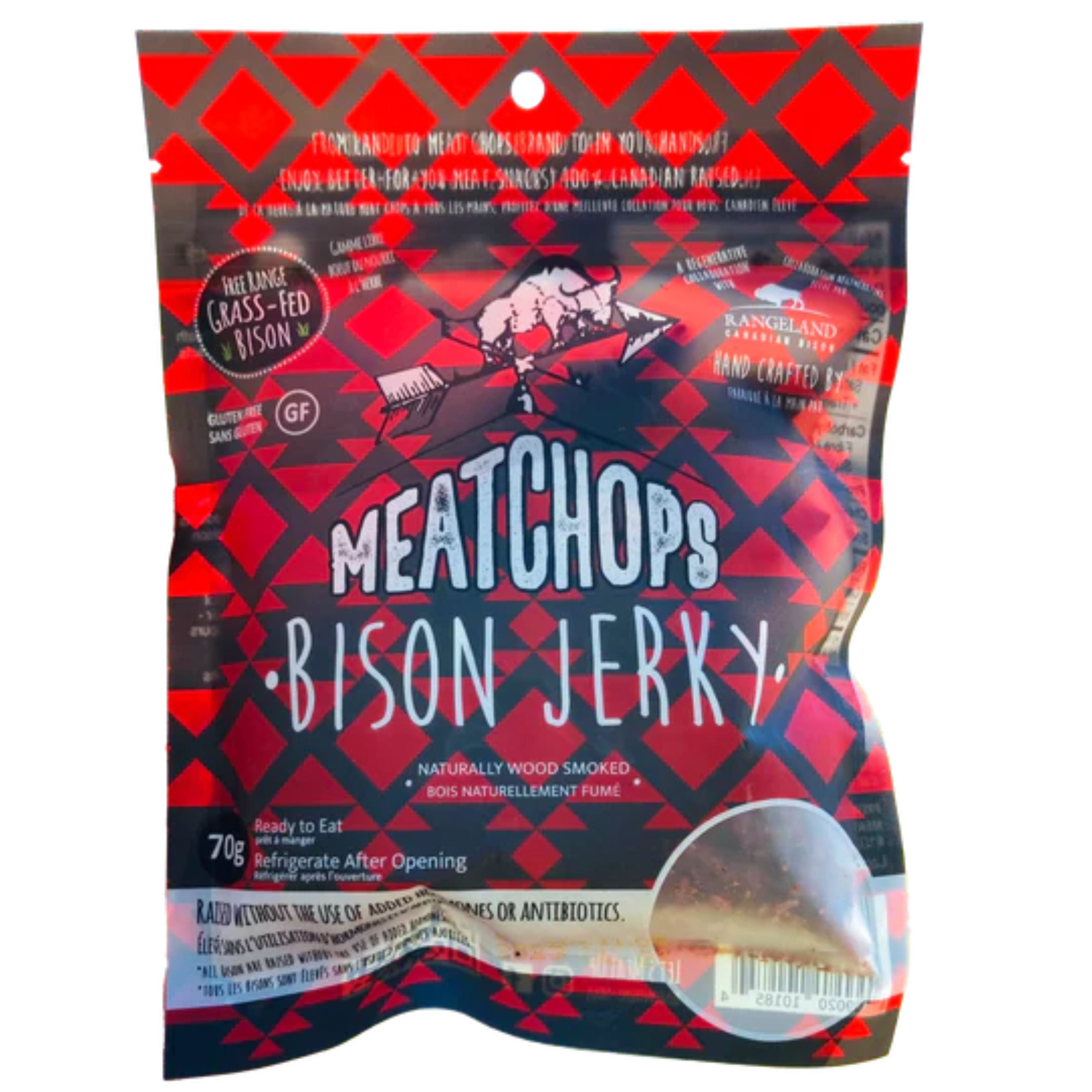 Meat Chops Bison Jerky